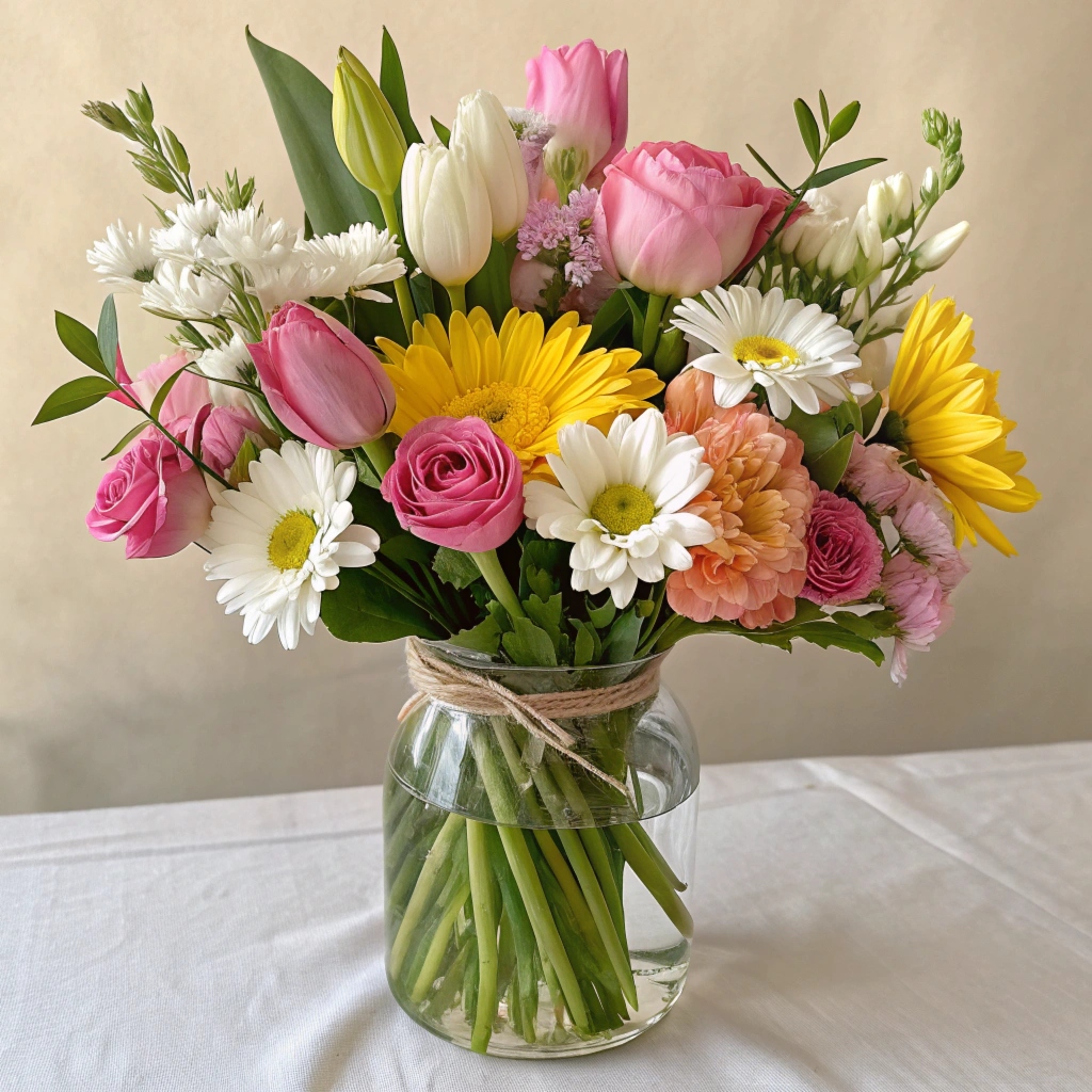 Detaljert bukettdesign