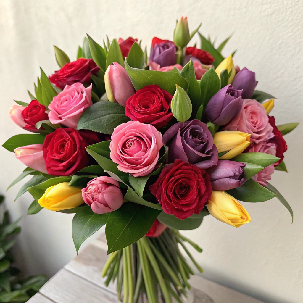 Vinterbukett med eviggrønne